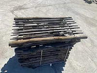 15 stuks kastanje poort 150cmh x 100cmb - afbeelding 2 van  2