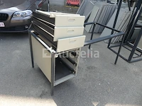 15 tafelframes met ladeblok (zonder legplank) - afbeelding 3 van  6
