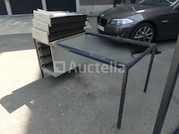 15 tafelframes met ladeblok (zonder legplank) - afbeelding 4 van  6