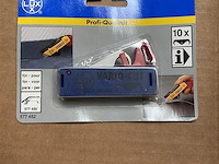 15 verpakkingen van 10 stuks tapijtmesjes - afbeelding 1 van  2