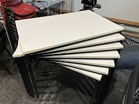 15 x bureautafel met stoelen - afbeelding 2 van  7