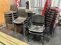 15 x bureautafel met stoelen - afbeelding 3 van  7