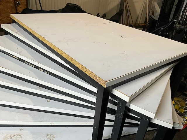 15 x bureautafel met stoelen - afbeelding 7 van  7