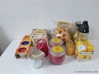 15 x citronella kaarsen mix - afbeelding 1 van  2