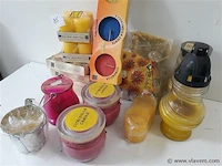 15 x citronella kaarsen mix - afbeelding 2 van  2