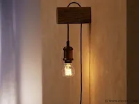 15 x echte edison lampjes, extra warm wit - afbeelding 3 van  6
