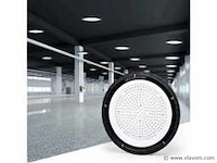 15 x highbay led slim 100w – 6500k koud wit – ufo ip65 waterdicht – 11.000 lm - afbeelding 1 van  5