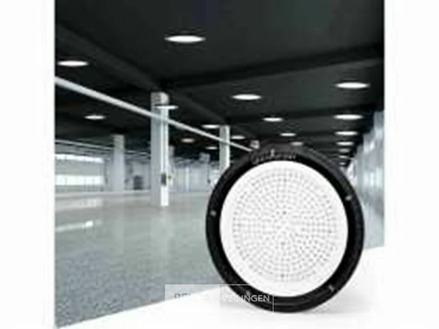15 x highbay led slim 100w – 6500k koud wit – ufo ip65 waterdicht – 11.000 lm - afbeelding 2 van  6