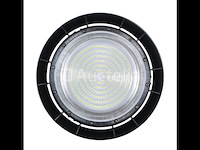 15 x highbay led slim 150w – 6500k koud wit – ufo ip65 waterdicht – 19.500 lm – zwart - afbeelding 5 van  5