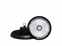 15 x highbay led slim 150w – 6500k koud wit – ufo ip65 waterdicht – 19.500 lm - afbeelding 3 van  4