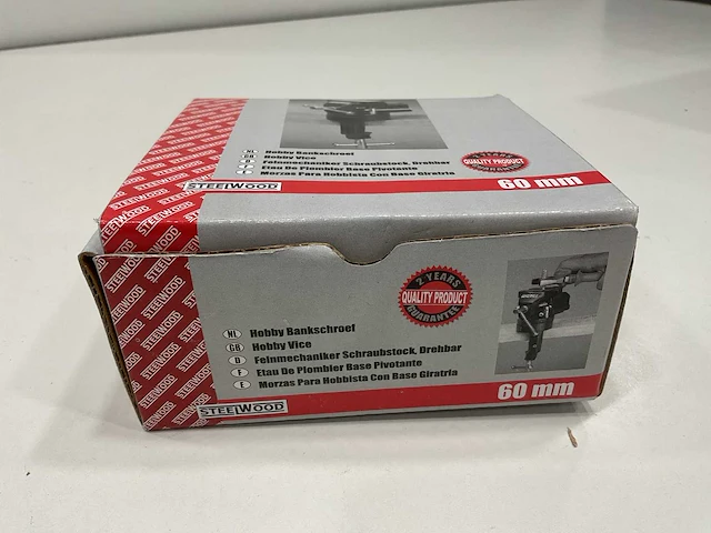 15 x hobby bankschroef 60 mm met klem - afbeelding 3 van  5