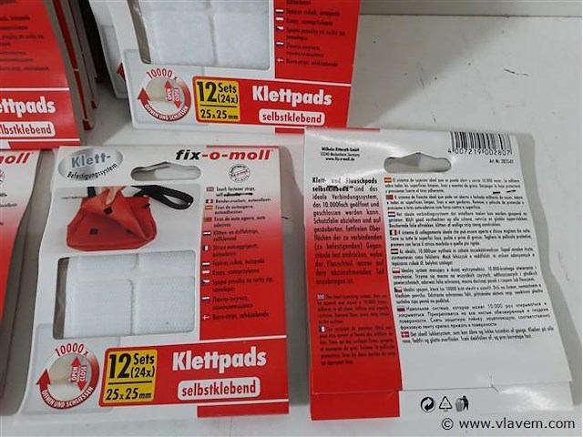 15 x klittenband strips 12 sets - afbeelding 2 van  2