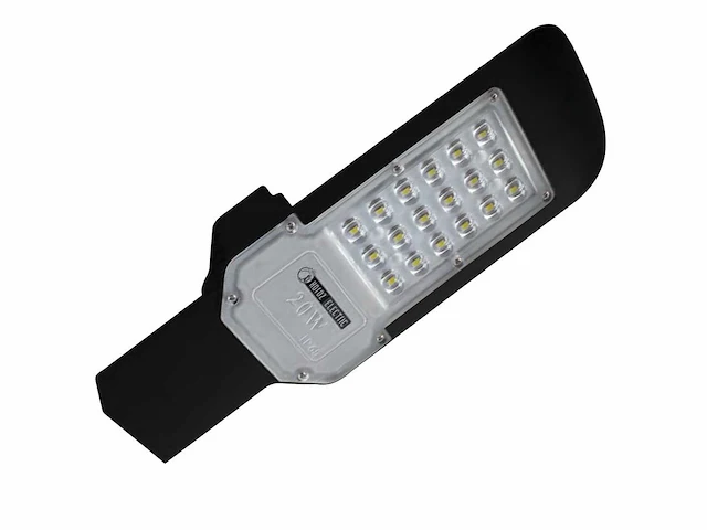 15 x led straatverlichting 20w – 6400k koud wit – led smd – waterdicht (ip65) - afbeelding 1 van  5
