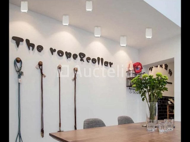 15 x opbouwarmatuur gu10 – kubus / vierkant – wit / chroom – binnen – 74 x 104 mm – ip20 - afbeelding 2 van  3