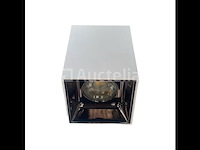 15 x opbouwarmatuurgu10 – kubus / vierkant – wit / bruin – binnen – 74 x 104 mm – ip20 - afbeelding 3 van  3