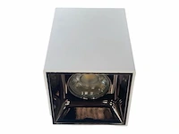 15 x opbouwarmatuurgu10 – kubus / vierkant – wit / bruin – binnen – 74 x 104 mm – ip20 - afbeelding 3 van  3