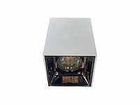 15 x opbouwarmatuurgu10 – kubus / vierkant – wit / bruin – binnen – 74 x 104 mm – ip20 - afbeelding 3 van  3