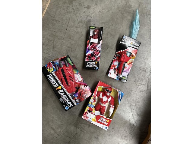 15 x power rangers speelgoed - afbeelding 1 van  5