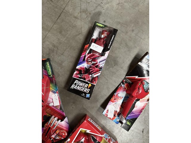 15 x power rangers speelgoed - afbeelding 4 van  5
