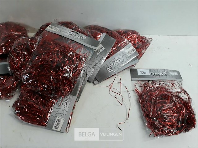 15 x sliertjes rood 20 gram - afbeelding 3 van  3