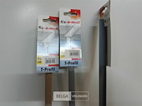 15 x t profiel 90 cm beige/grijs - afbeelding 3 van  3