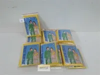 15 x wegwerp regenjas pvc adult size - afbeelding 1 van  3
