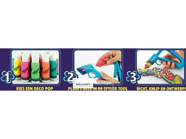 ± 1500 blisters van 4 stuks dohvinci deco tube klei - afbeelding 2 van  11