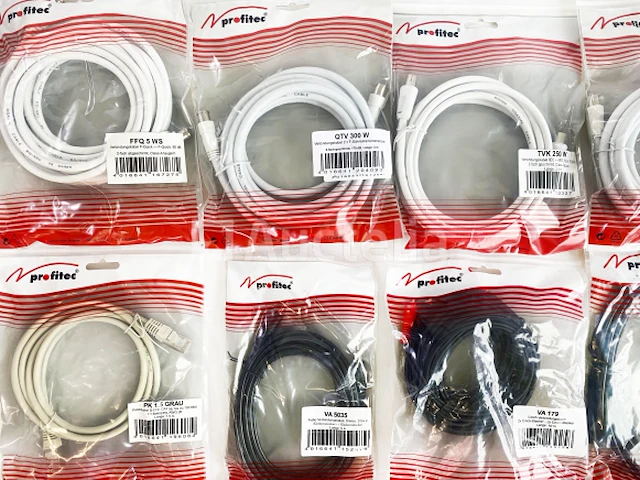 1500 stuks profitec en andere elektronische accessoires, kabels, adapters - afbeelding 4 van  17