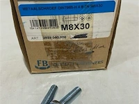 150x metaalschroef m8x30 - afbeelding 1 van  3