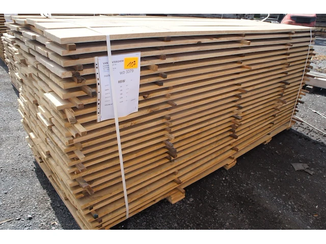 1,52 m³ eiken planken 22mm - afbeelding 1 van  4