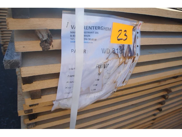 1,54 m³ eiken planken - afbeelding 2 van  5