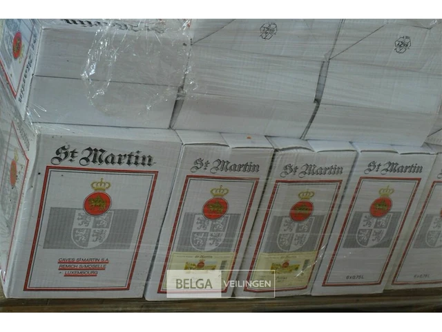 ±156 flessen inhoud pallet div soorten wijnen - afbeelding 4 van  4