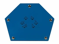 15612 lasmagneet 27kg - 6-hoek - afbeelding 1 van  2