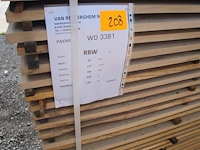 1,57 m³ eiken planken 22mm - afbeelding 2 van  4
