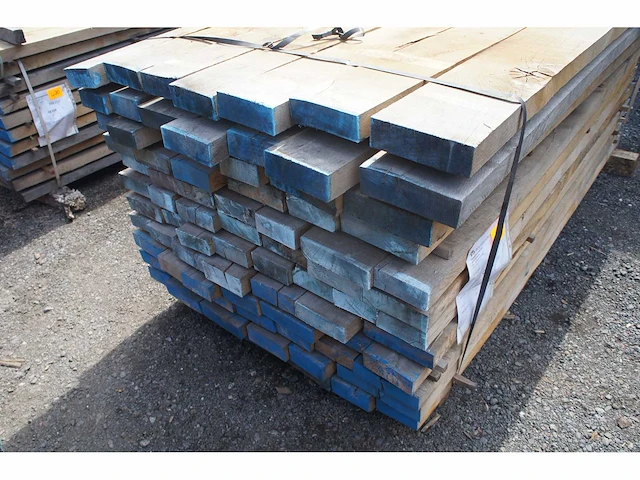 1,57 m³ eiken planken 54mm - afbeelding 3 van  4