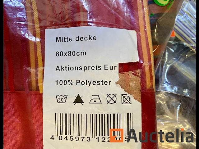 158 kg home huishoudtextiel mix: tafelkleden, tafellopers etc. - afbeelding 5 van  28