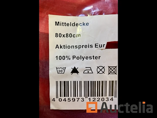 158 kg home huishoudtextiel mix: tafelkleden, tafellopers etc. - afbeelding 15 van  28
