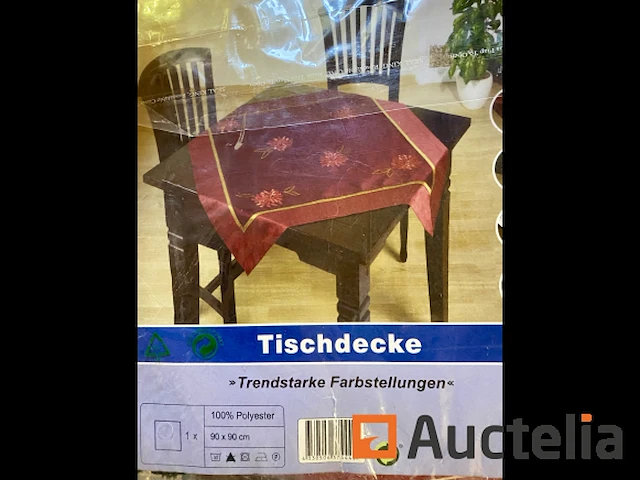 158 kg home huishoudtextiel mix: tafelkleden, tafellopers etc. - afbeelding 21 van  28