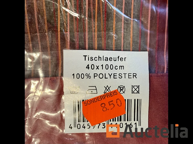 158 kg home huishoudtextiel mix: tafelkleden, tafellopers etc. - afbeelding 25 van  28