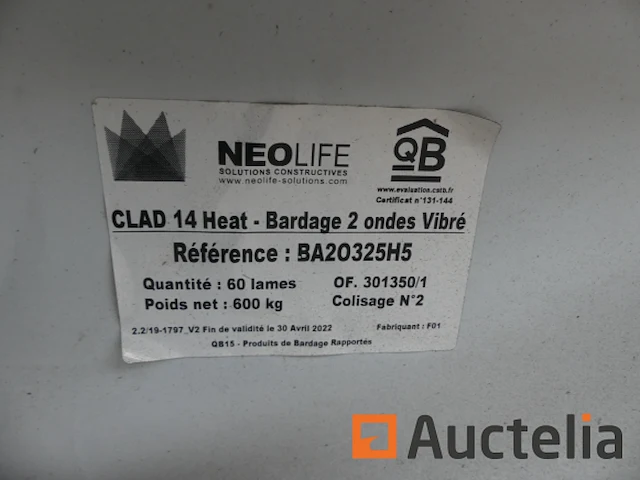 159 neolife beklede 14-kops composiet bekledingspanelen - afbeelding 3 van  6