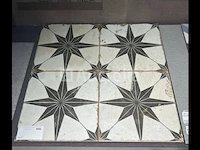 15m² 45x45 cementtegels, vloer en muur - afbeelding 1 van  1