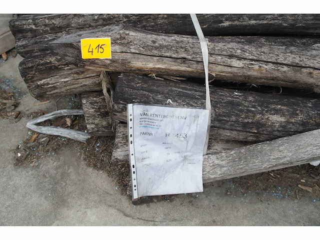 15x acacia paal dia 14/16 - afbeelding 2 van  4