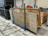 15x diverse houten vloerpanelen