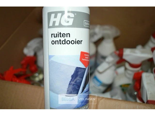 15x fabel aluminium reiniger, 9x div hg produkten en 3 textielbeschermers - afbeelding 3 van  7