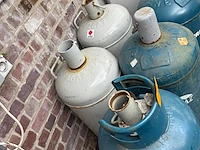 15x lege gasfles - afbeelding 1 van  5