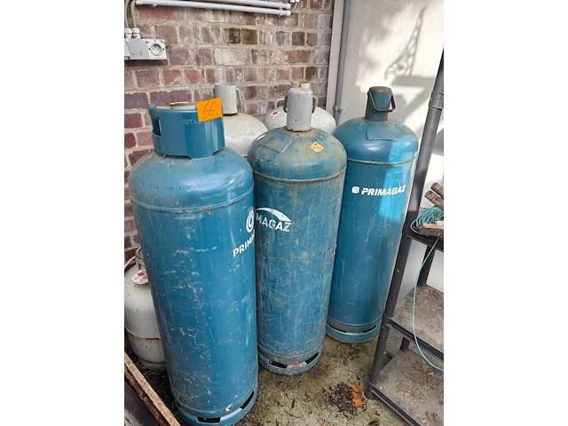 15x lege gasfles - afbeelding 2 van  5