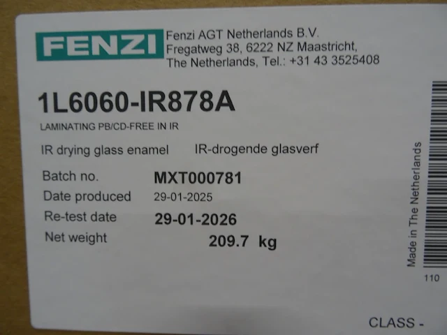 15x pallet ir-drogende glasverf fenzi - afbeelding 5 van  8