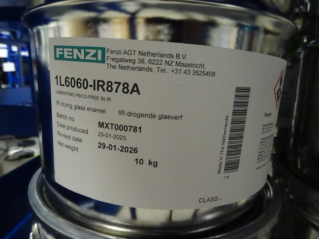 15x pallet ir-drogende glasverf fenzi - afbeelding 8 van  8