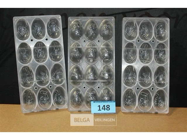 15x pvc vorm paaseitjes - afbeelding 1 van  5