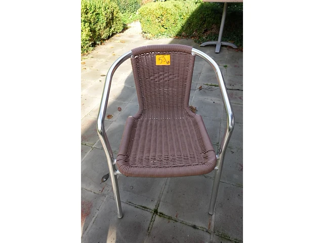 15x stapelbare terrasstoel - afbeelding 1 van  4